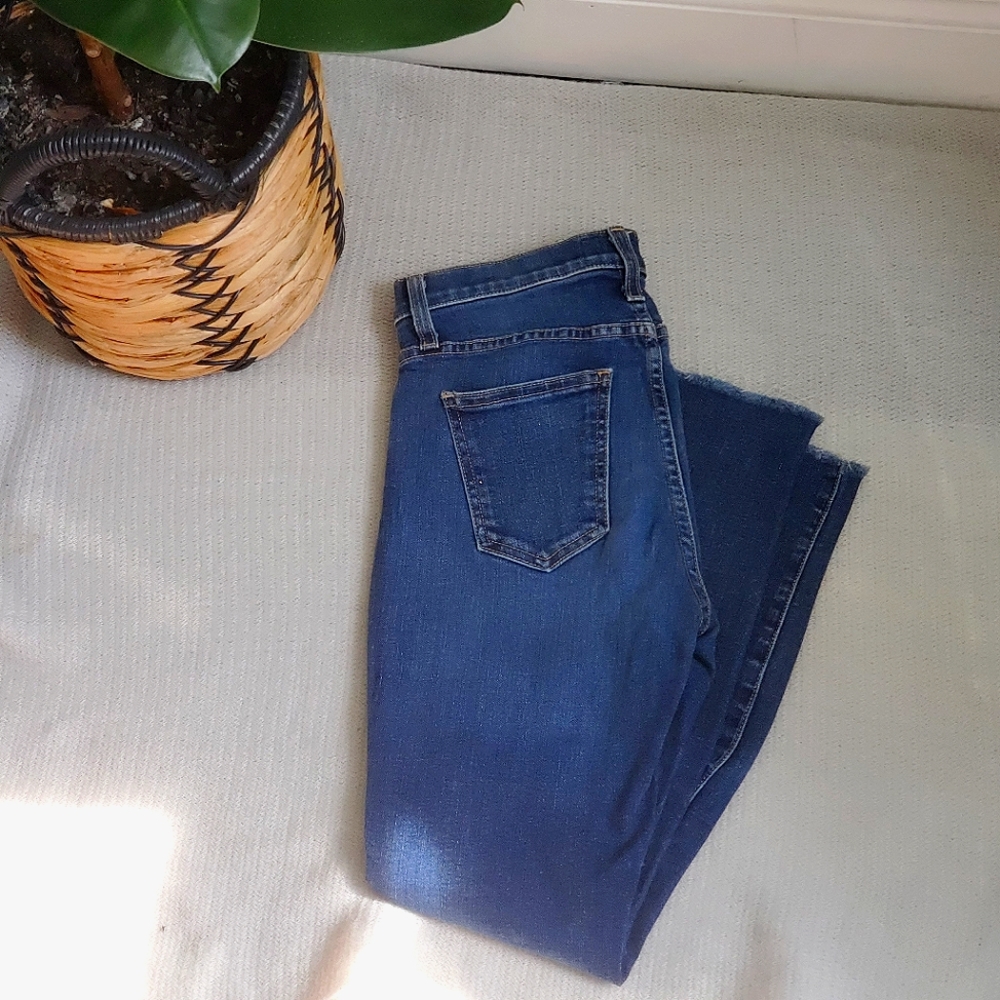 Current Elliott - High Rise Ankle Jeans